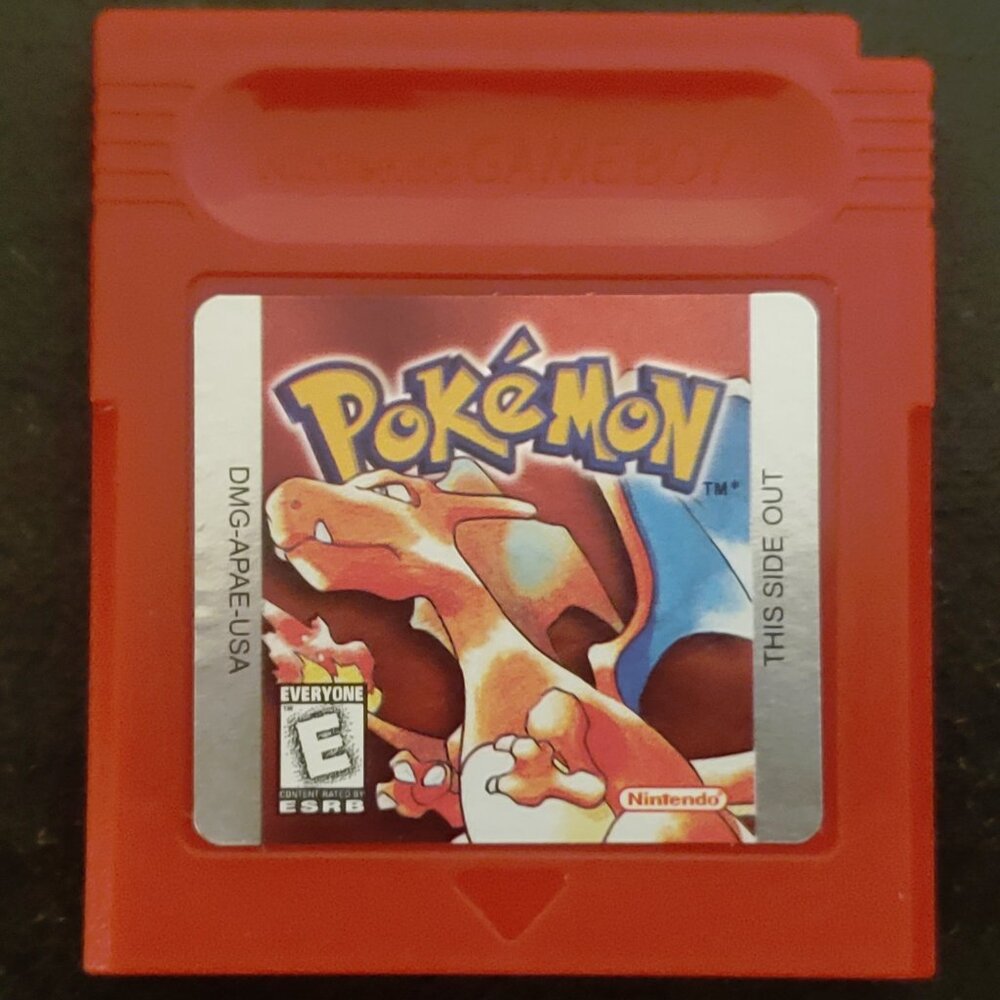 Pokemon Red GB Video Game Gameboy